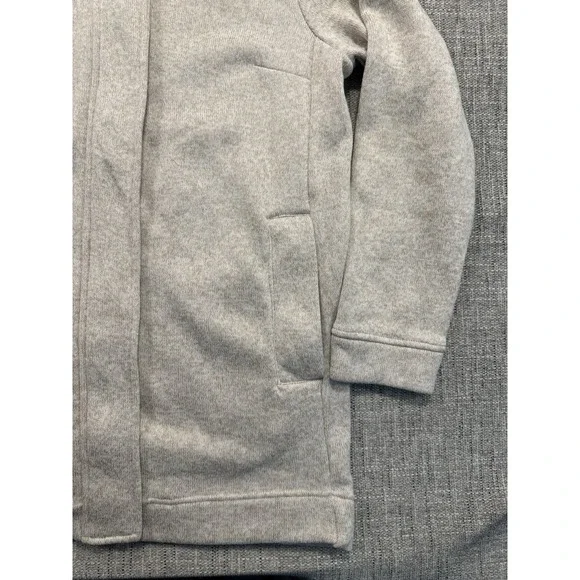 Lands' End Women's Beige Zip Up And Snap Up Jacket Size Large With Pockets - Picture 9 of 14